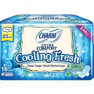 Charm Extra Comfort Cooling Fresh Non Wing 23 cm