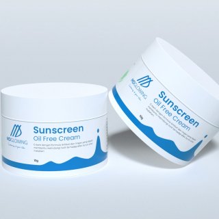3. Sunscreen Oil Free, Kulit Berminyak/Berjerawat Terlindung dari Sinar Matahari