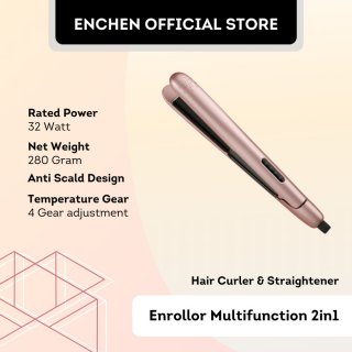 Enchen Enrollor Multifunction 2in1 For Hair Curler& Straightener