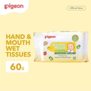 PIGEON Hand and Mouth Wet Tissue 