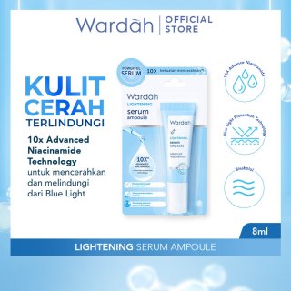 Wardah Lightening Serum Ampoule - Serum 10x Advanced Niacinamide - 8 ml