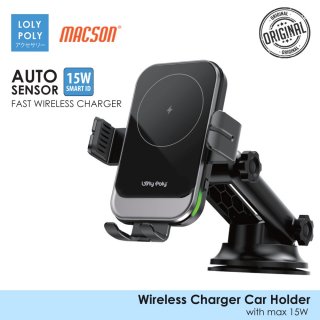 Lolypoly Car Holder Wireless Charger 15W Fast Charging
