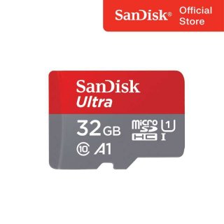 SanDisk Ultra MicroSD 32GB A1 C10 U1 MicroSDHC 120MB/s (SDSQUA4-032G-GN6MN)