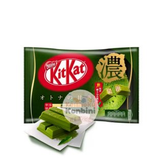 28. Kit Kat Mini Otona no Amasa Green Tea, Camilan Enak Kala Santai