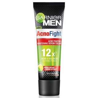 14. Garnier Men AcnoFight Acne Fighting Whitening Serum Cream