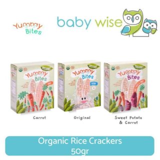 Yummy Bites Organic Rice Crackers 50gr