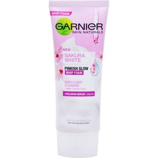 Garnier Sakura White Pinkish Glow Whip Foam 