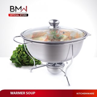 11. BMW Kitchen Ware - Warmer Soup Bulat, Menjaga Makanan Tetap Panas