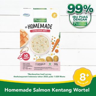 Promina 8+ Homemade Bubur Salmon Kentang Wortel