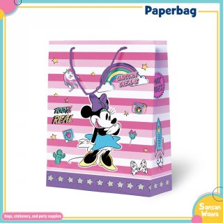 Paperbag / Kantong Kertas Karakter Mickey Minnie Princess Frozen Unicorn