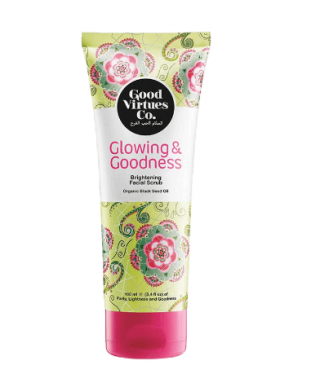 14. Good Virtues Co. Glowing & Goodness Brightening Facial Scrub