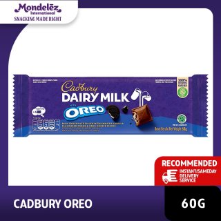 21. Cadbury Dairy Milk Chocolate Oreo, Enaknya Paduan Cokelat dan Biskuit Oreo