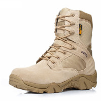17. Delta Force Sepatu Boots Kulit Import Dessert 516 Tinggi 8 Inch, Sepatu Keren Ala Tentara 
