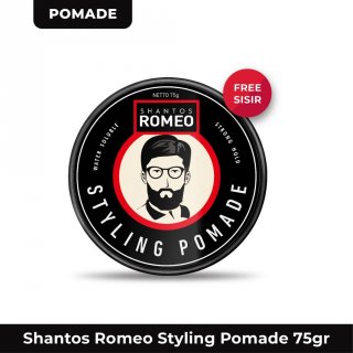 8. Shantos Romeo Hair Styling Pomade, dengan Kandungan Moisturizing Agent