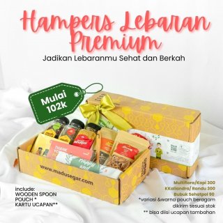 24. Hampers Parcel Lebaran / Paket Ramadhan Sehat MADU SEGAR, Paket Menjaga Kesehatan