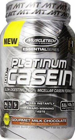 Platinum 100% Casein 1.82 lbs (824g) Protein USA Import
