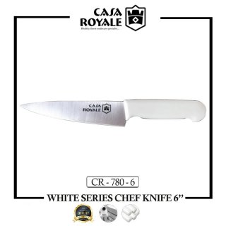 Casaroyale Chef's Knife CR-780-6 White Series 