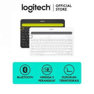 Logitech K480 Keyboard Wireless Bluetooth Portable