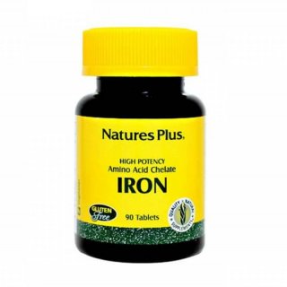 Nature's Plus Iron Tablets 40 mg