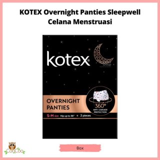 KOTEX Overnight Panties Sleepwell Celana Menstruasi