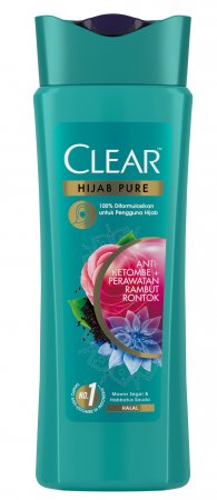 Clear Hijab Pure Shampo Anti-Ketombe & Anti-Rontok 