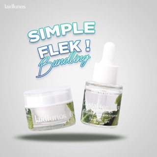 LAIDLUNOS Simple Flek Bundle Brightening Anti Flek Hitam