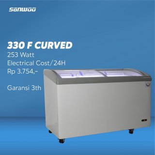 23. Sanwoo Freezer SNW 330F Curved