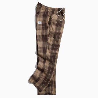HIGHTY Brown Check Relaxed Flannel Pants