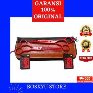 Gunting set kasho japan uk 6inc profesional hair cut barbershop