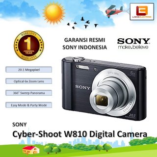 21. Sony Cyber-shot W810 Digital Kamera, Mengabadikan Berbagai Momen Berharga