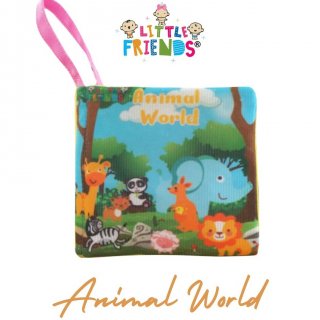 14. Little Friends Soft Book Buku Edukasi Variasi Animal Dengan Banyak Warna Yang Bisa Dikenalkan