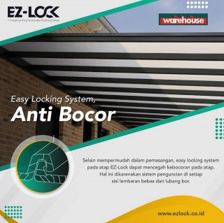 Atap Polycarbonate EZ-Lock