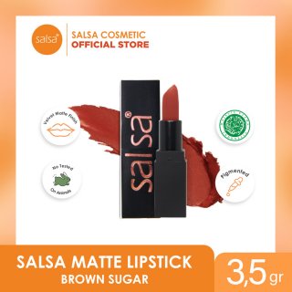 SALSA Matte Lipstick Brown Sugar