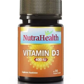 NutraHealth Vitamin D3 400 IU