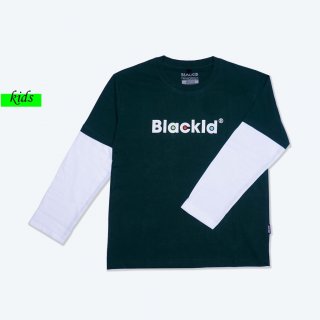 26. Black ID - T shirt Kids Lengan Panjang Usia 5 - 10 tahun | Green Merlin