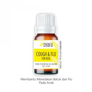 17. Dyafa Cough & Flu For Kids Essential Oil Blend