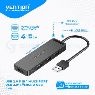Vention USB Hub 2.0 with Power High Speed