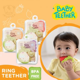 9. IMUNDEX Baby Ring Teether untuk Bayi Baru Tumbuh Gigi