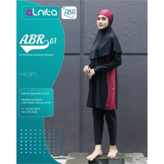 8. Alnita - PREMIUM ABR 001 Baju renang muslimah