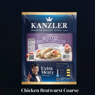 Kanzler Chicken Bratwurst Coarse 360gr
