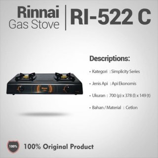 Rinnai Kompor Gas RI-522C