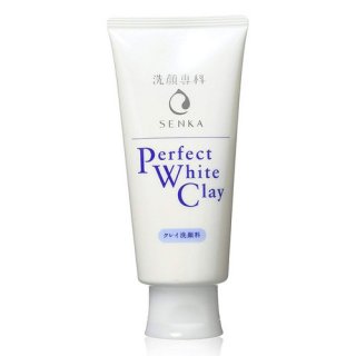 21. Shiseido SENKA Perfect White Clay, Untuk Kulit Berminyak dan Kusam