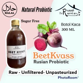 20. NATURAL PROBIOTIC Beet Kvass Rusian Probiotic, Cocok Penderita Anemia