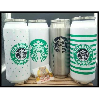 30. Starbucks Tumbler Model Kaleng Coca Cola 500 ml