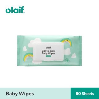 Olaif Gentle Care Baby Wipes (80 sheets)