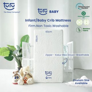 Turu Baby Box Crib Mattress Firm White