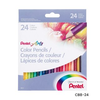 Pentel Colour Pencils 24 Warna