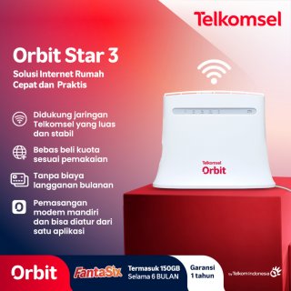 Telkomsel Orbit Star 3 Modem WiFi 4G High Speed