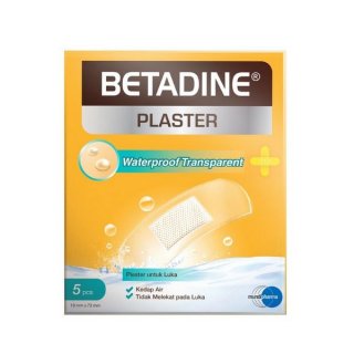 Betadine Plaster Waterproof Transparent