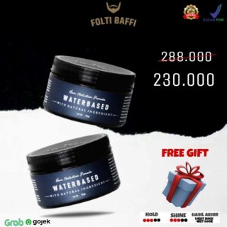 Pomade Water Based Hair Nutrition By Folti Baffi